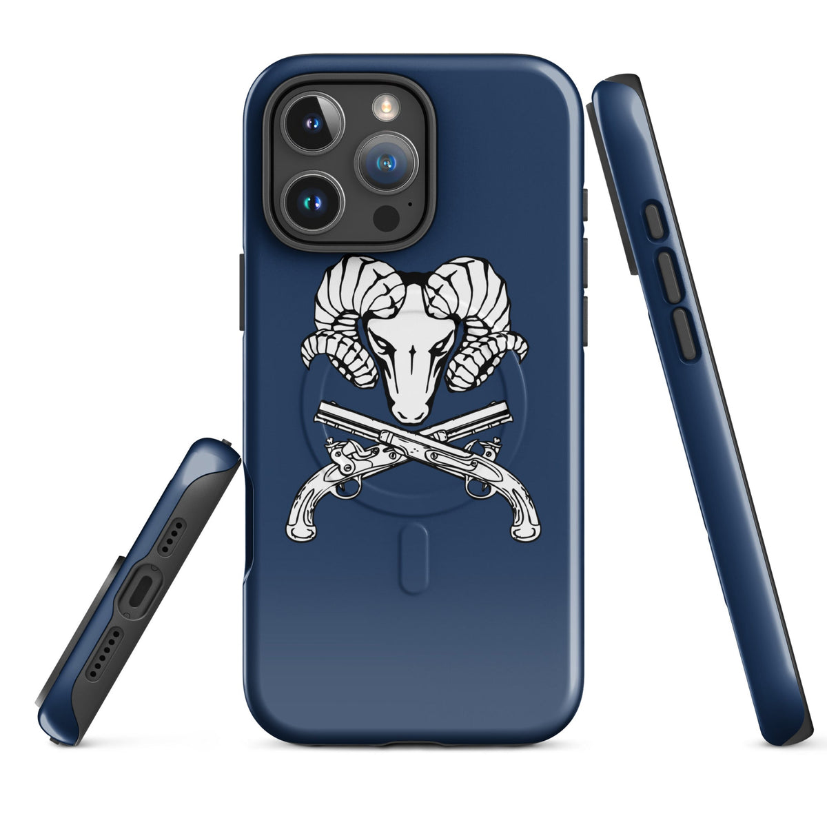 Magsafe Tough Case for iPhone | USNA Pistol Team | Emblem Logo