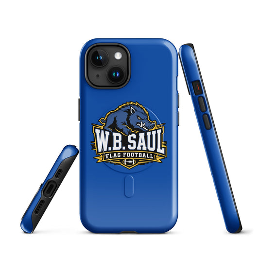 Magsafe Tough Case for iPhone | W.B.Saul Razorbacks | Crest Logo