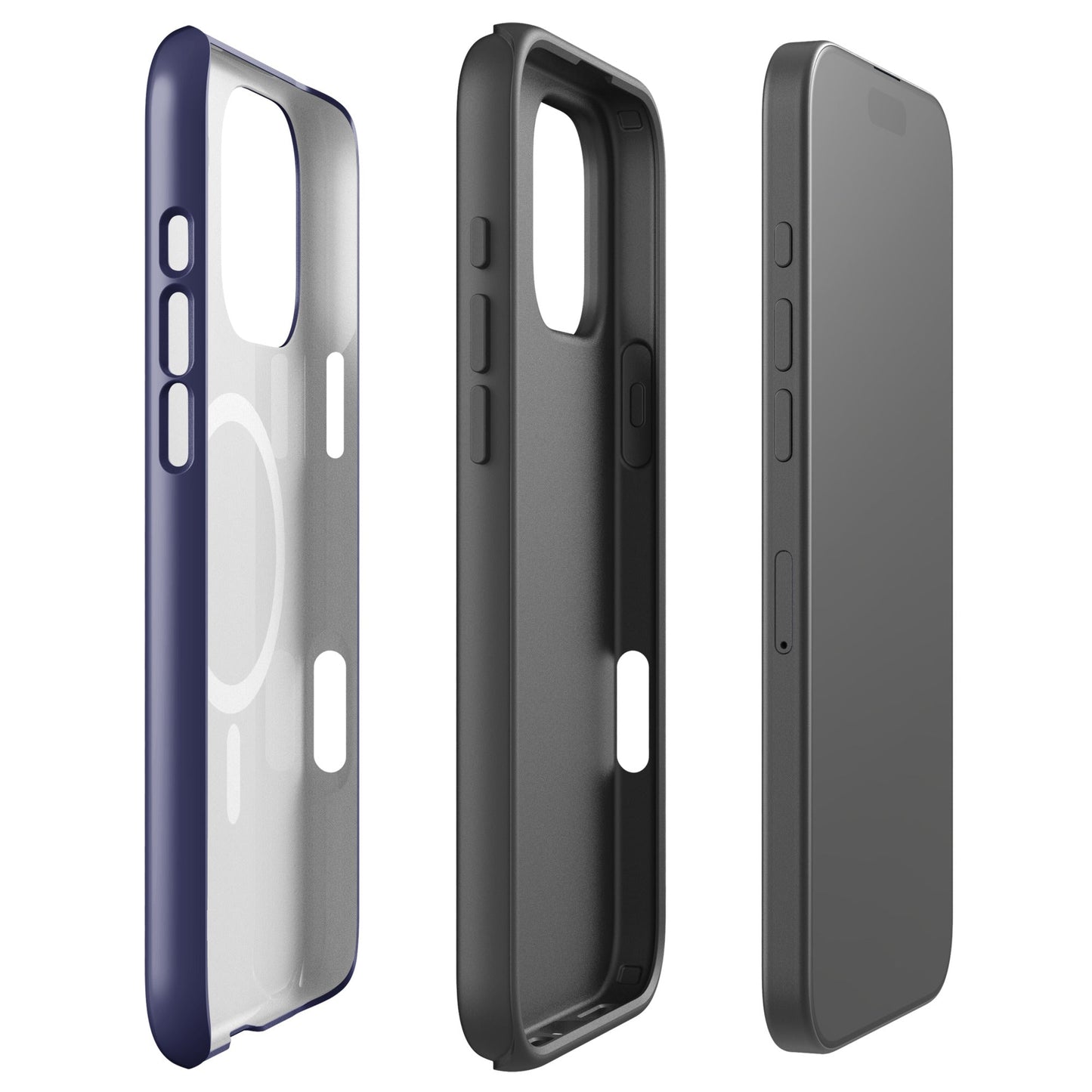 Magsafe Tough Case for iPhone | West Central Force Volleyball | Grey Logo