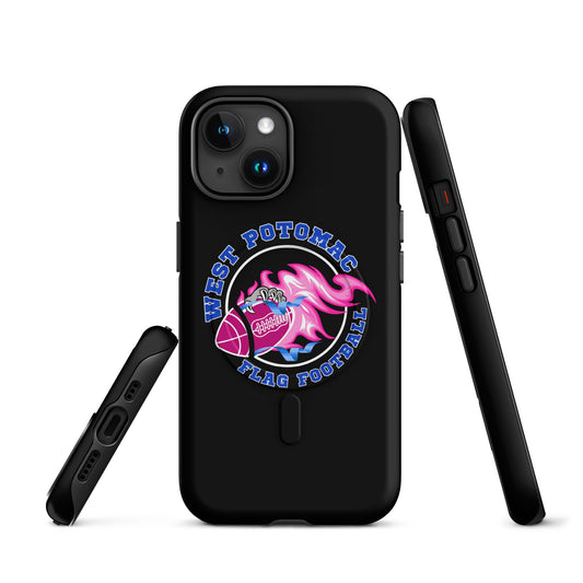 Magsafe Tough Case for iPhone | West Potomac Flag Football | Crest Logo