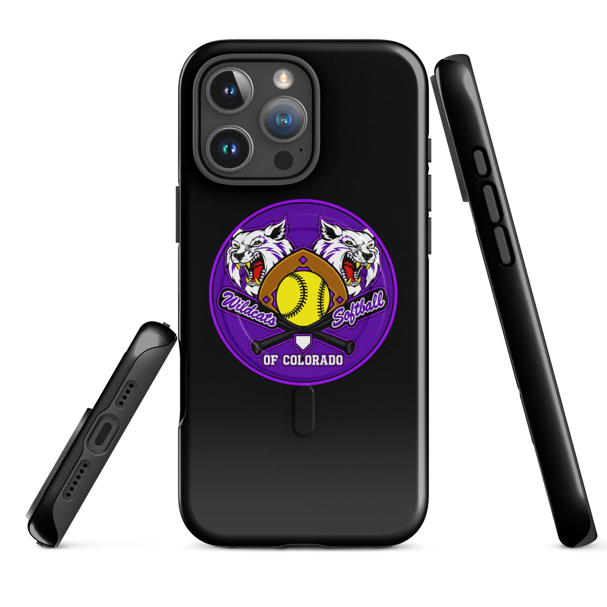 Magsafe Tough Case for iPhone | Wildcats Softball | Badge Logo