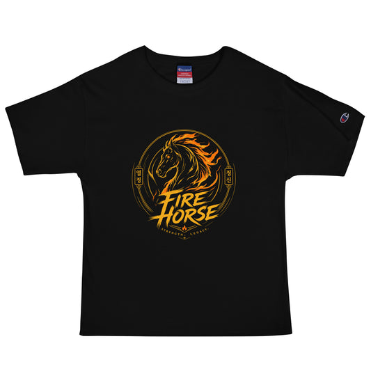Signature | Champion T-Shirt | Fire Horse Masters | Vanguard Logo