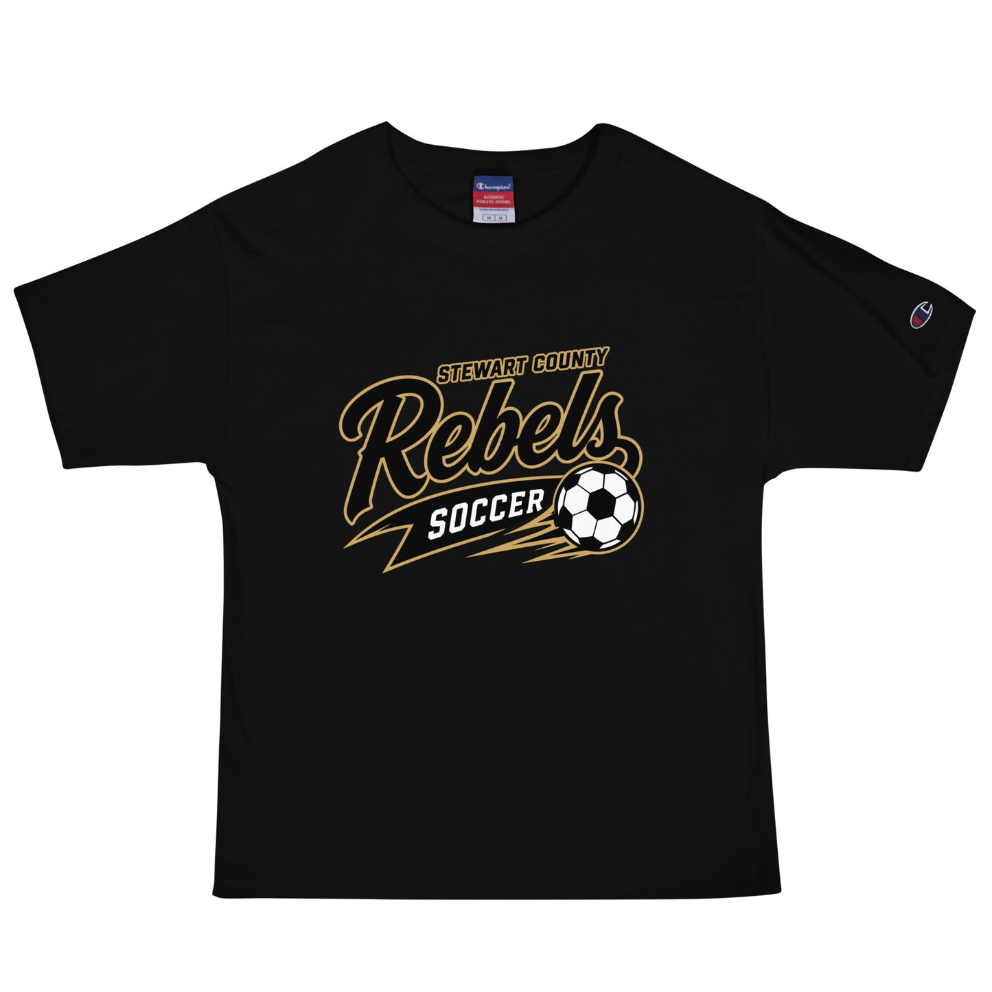Signature | Champion T-Shirt | Stewart County Soccer | Rebels Logo