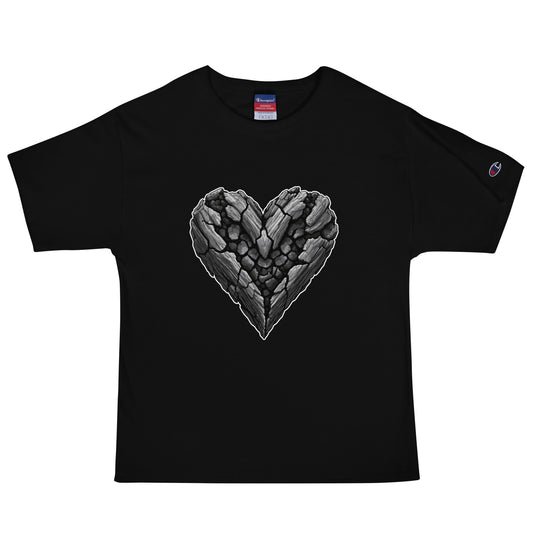 Signature | Champion T-Shirt | Obsidian Heartbeat | Emblem Logo