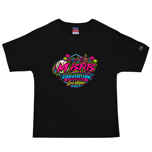 Signature | Champion T-Shirt | Misfits Baseball | Crest Logo