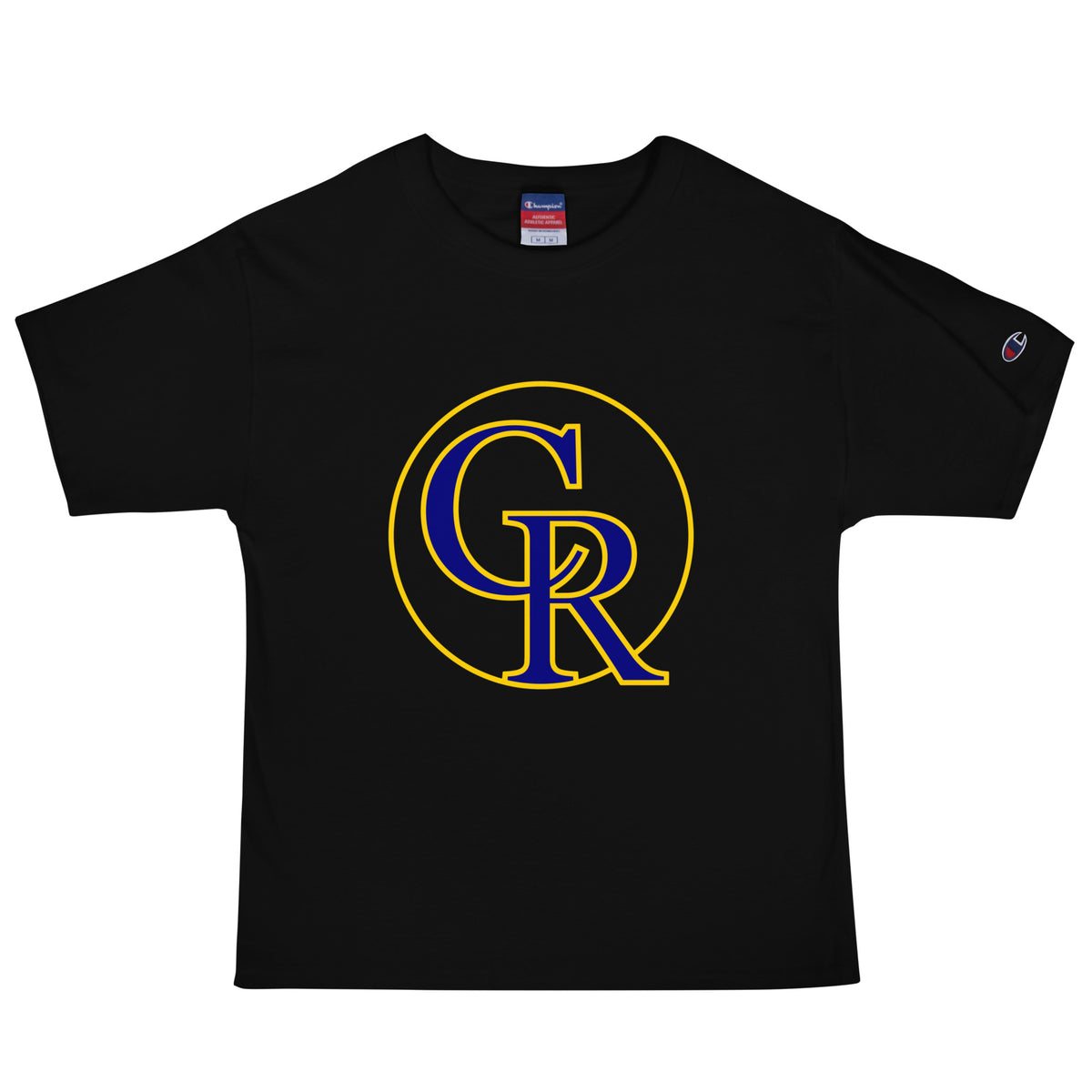 Signature | Champion T-Shirt | Chestnut Ridge Lions Football | Crest Logo