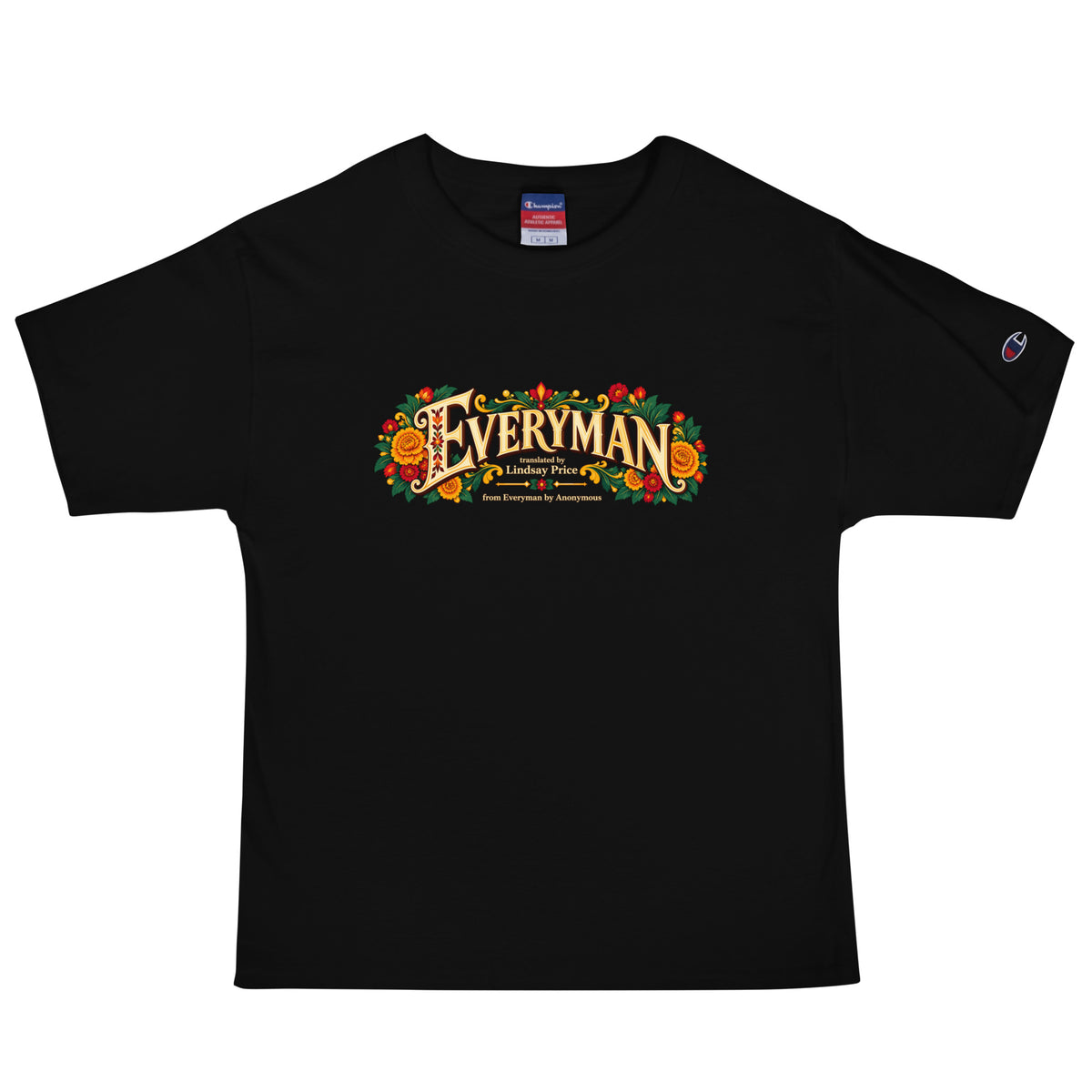 Signature | Champion T-Shirt | Cavalier Theatre Troupe | Crest Logo