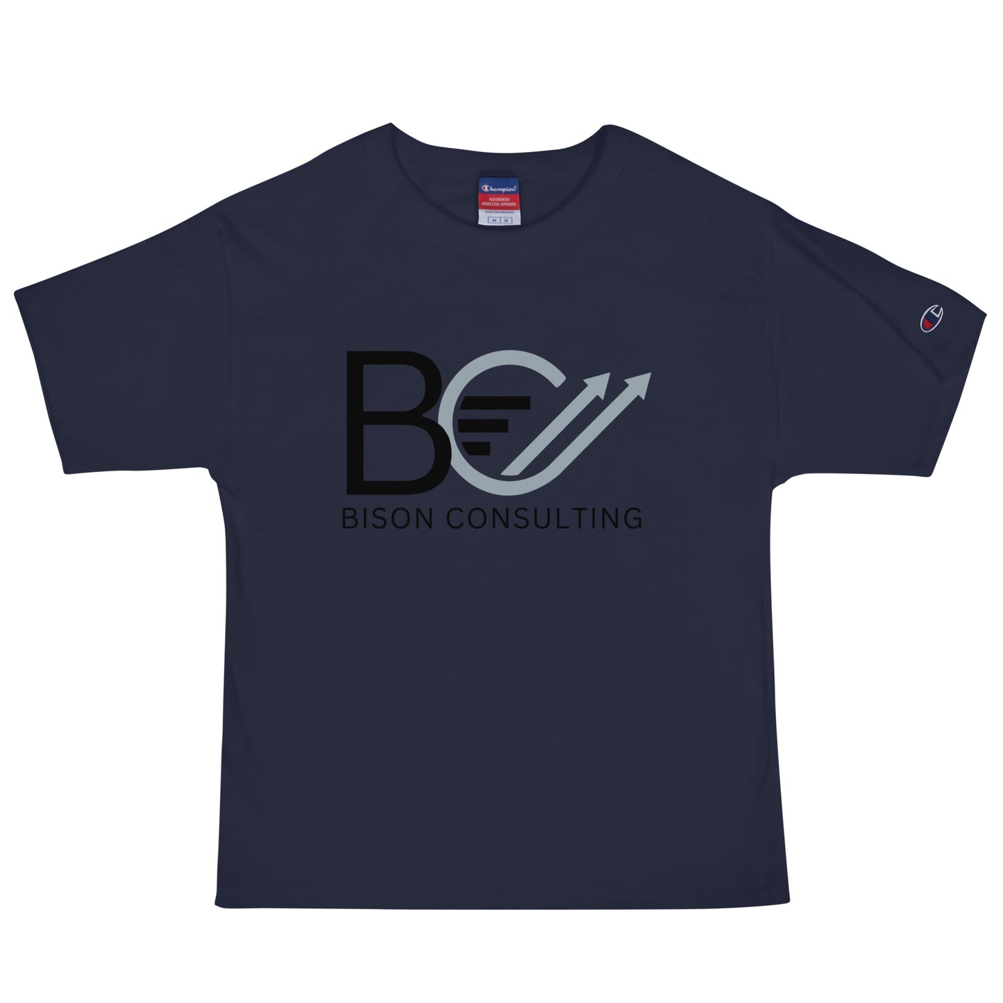 Signature | Champion T-Shirt | Bison Consulting | BC Crest Logo