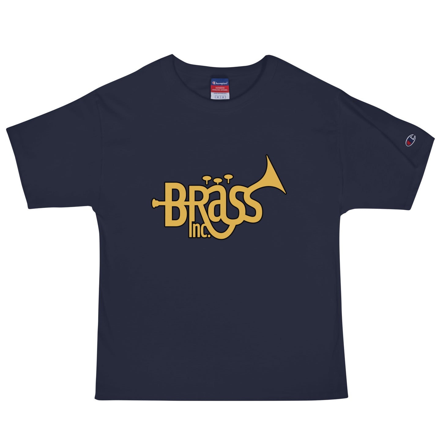 Signature | Champion T-Shirt | Brass Inc. | Emblem Logo