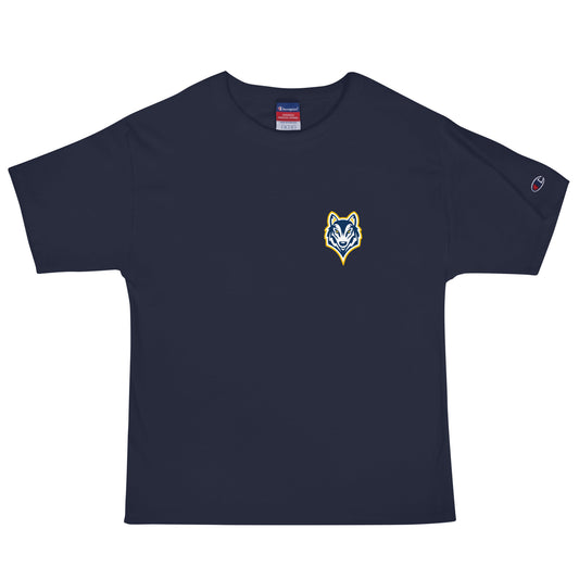 Signature | Champion T-Shirt | Highland youth football and cheer | Mascot Logo