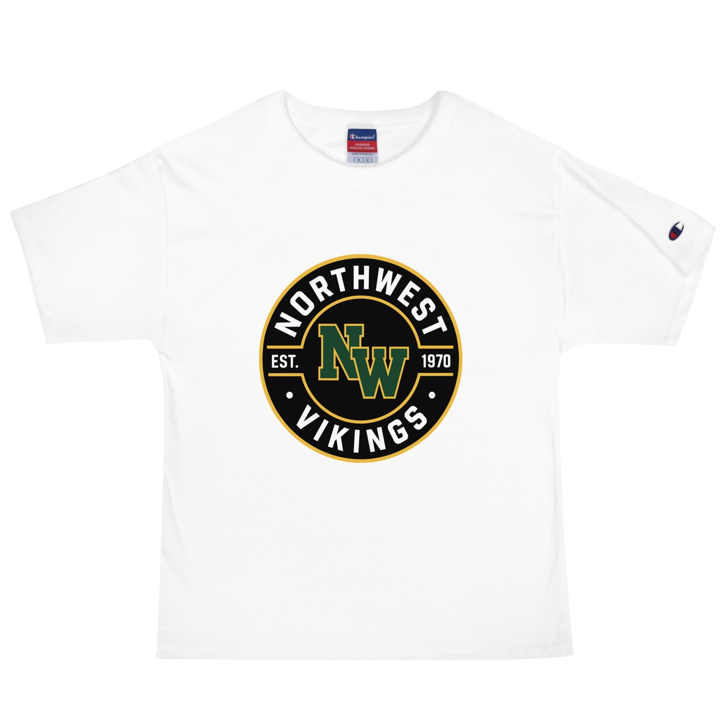Signature | Champion T-Shirt | Northwest High School | Badge Logo