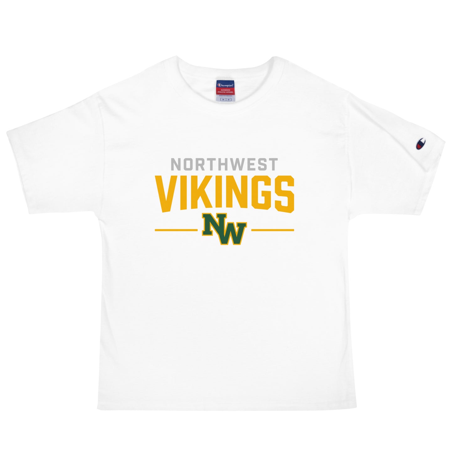 Signature | Champion T-Shirt | Northwest High School | Vikings Logo