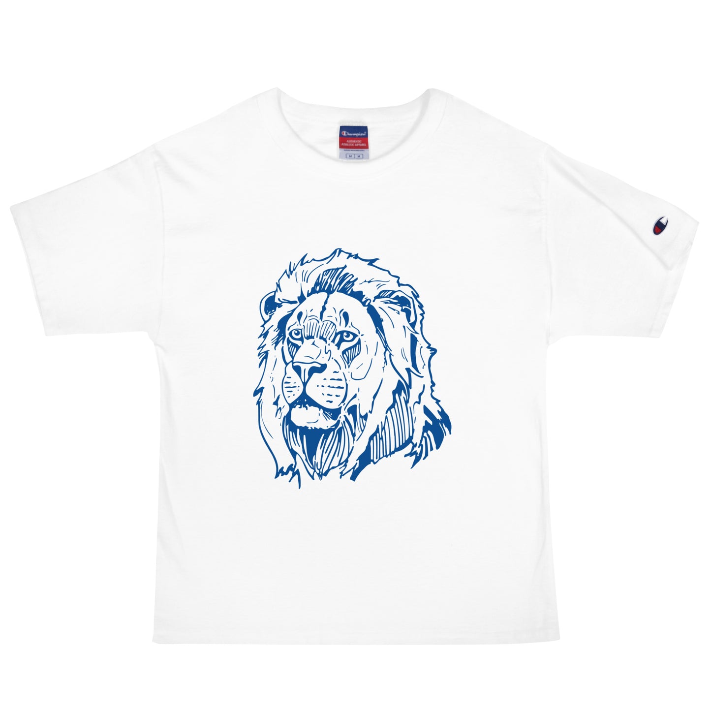 Signature | Champion T-Shirt | Liberty Elementary School | Mascot Logo