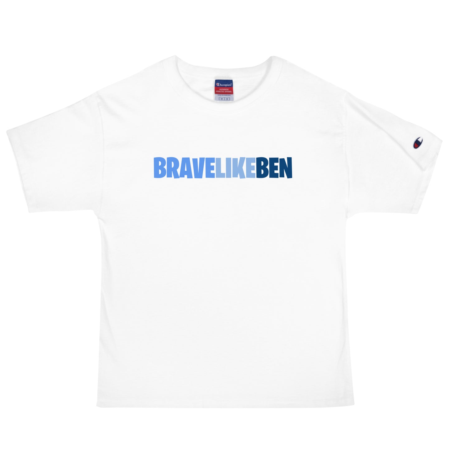 Signature | Champion T-Shirt | Brave Like Ben | Workmark Logo