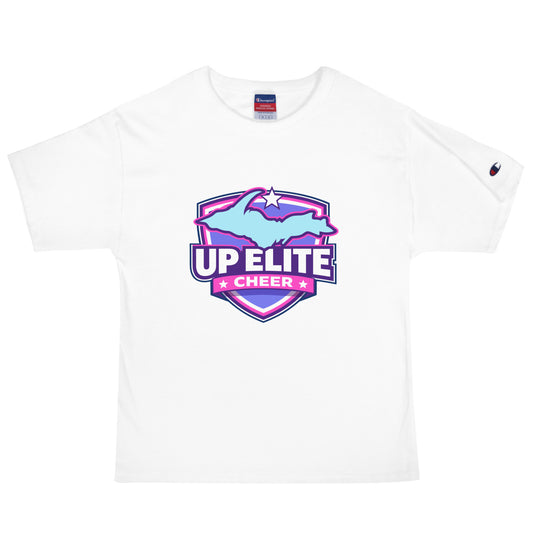 Signature | Champion T-Shirt | UP Elite Cheer | Shield Logo