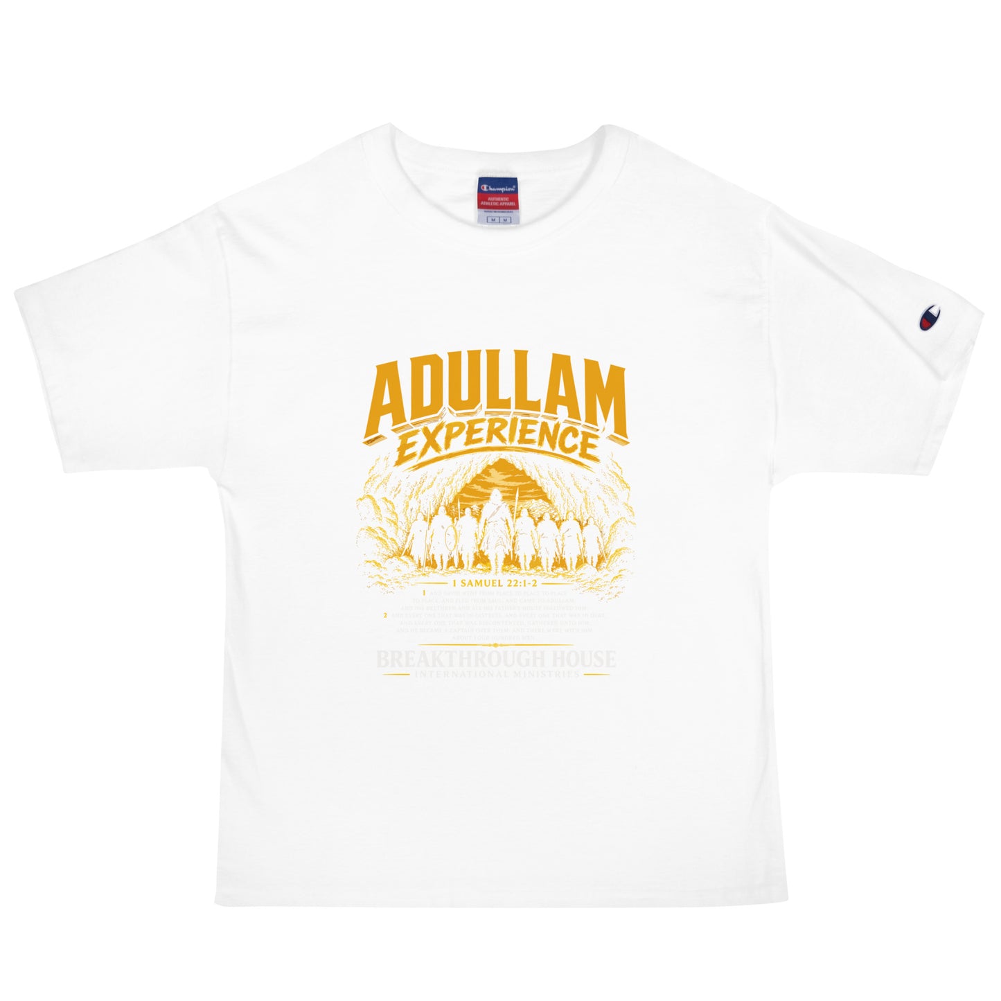 Signature | Champion T-Shirt | Breakthrough House International Ministries | Emblem Logo
