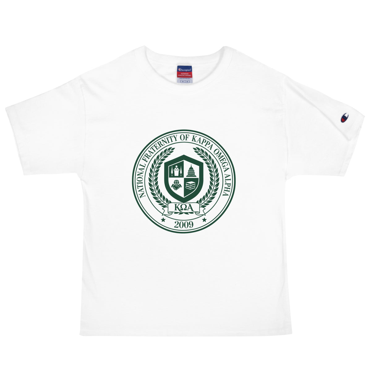 Signature | Champion T-Shirt | Kappa Omega Alpha | Badge Logo