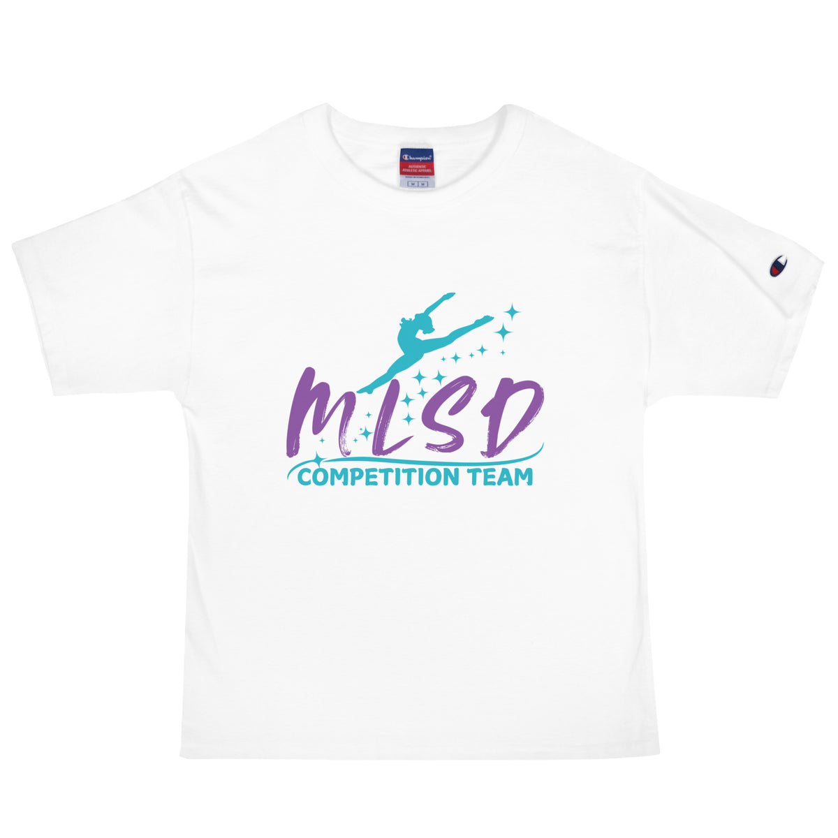 Signature | Champion T-Shirt | Miss Lorraine’s School of Dance | Lettermark Logo