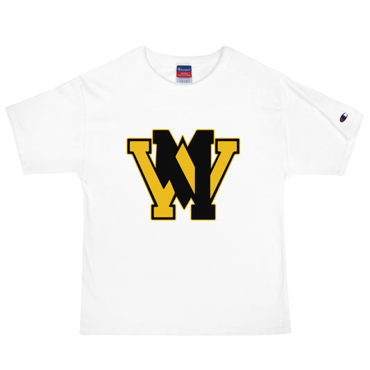 Signature | Champion T-Shirt | West Milford Indoor Track & Field Team | Emblem Logo