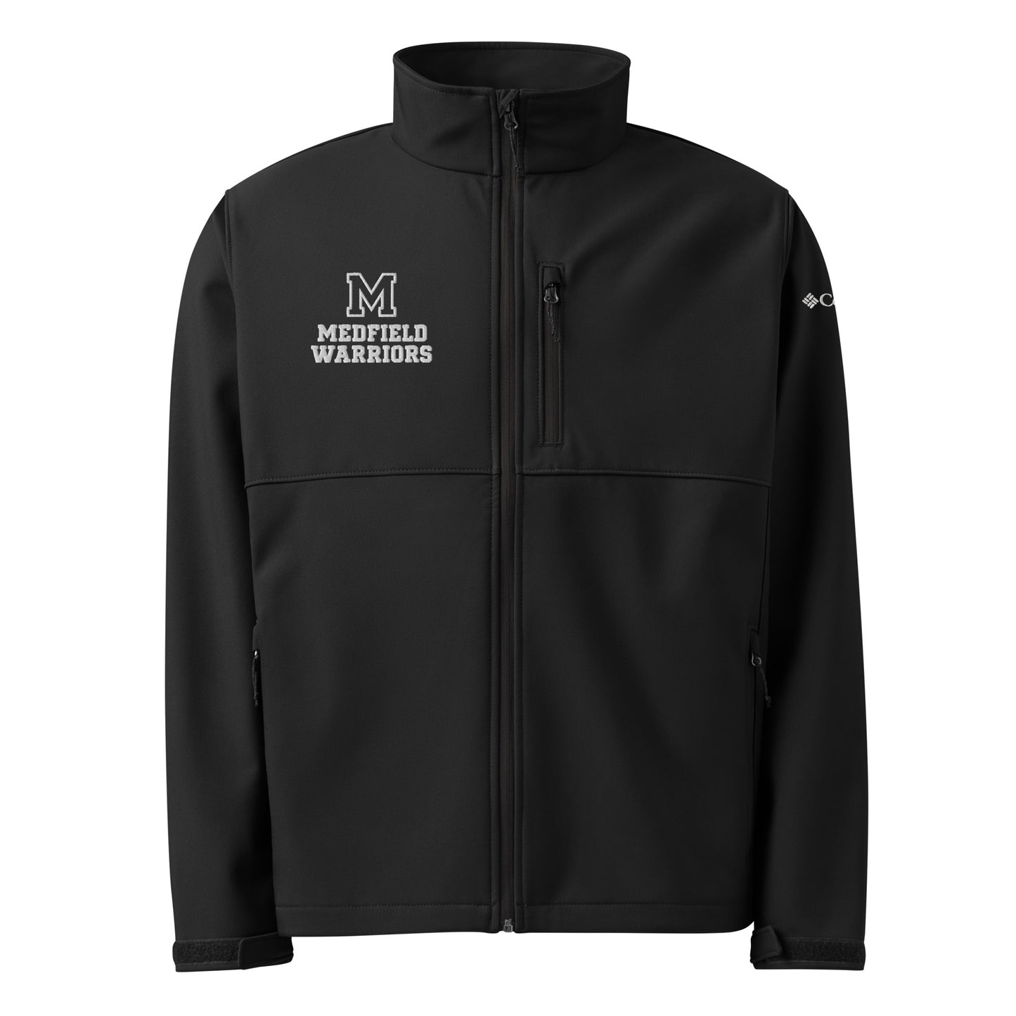 Signature | Columbia Soft Shell Jacket | Medfield Softball | Badge Logo