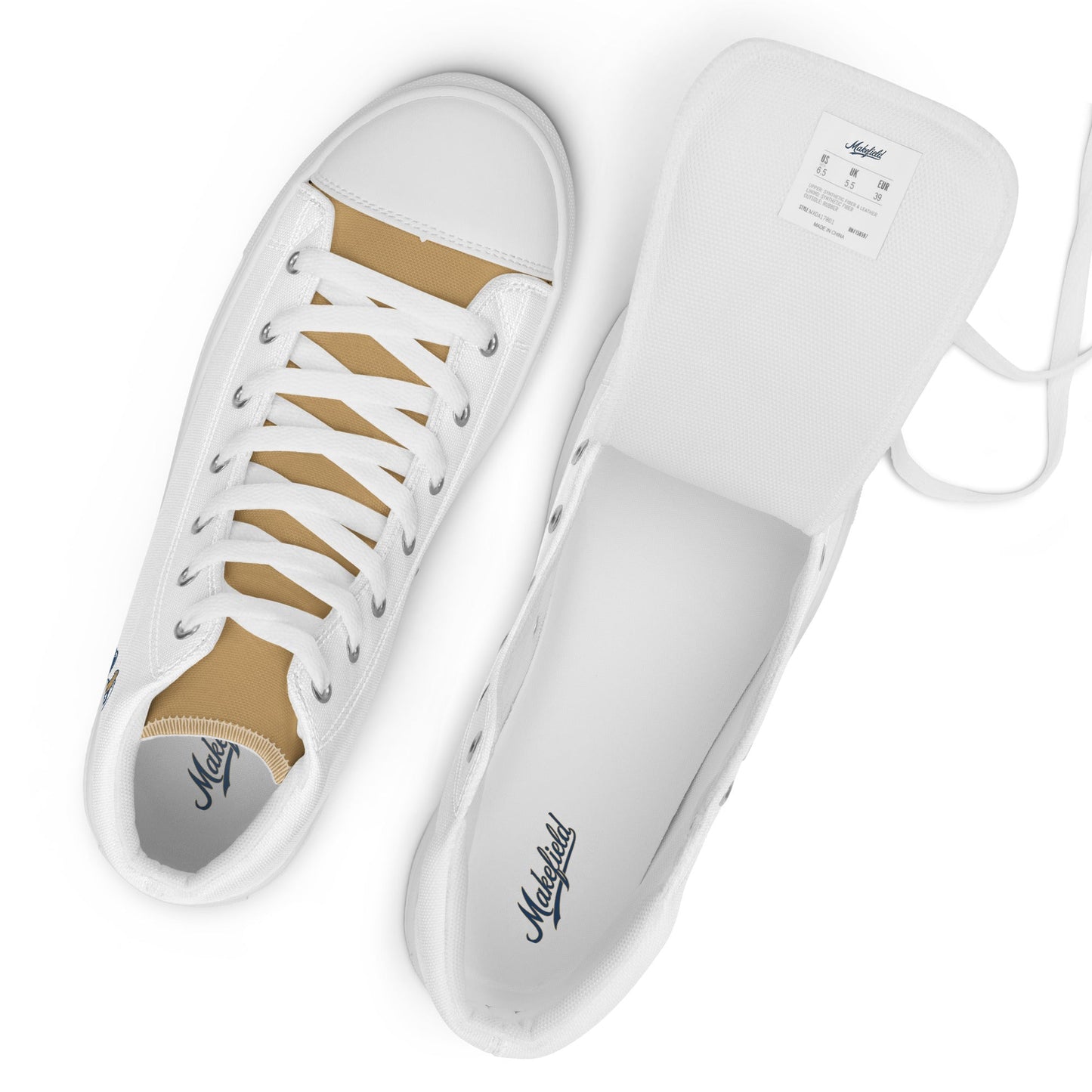 Men's High Top Canvas Shoes | Central High School