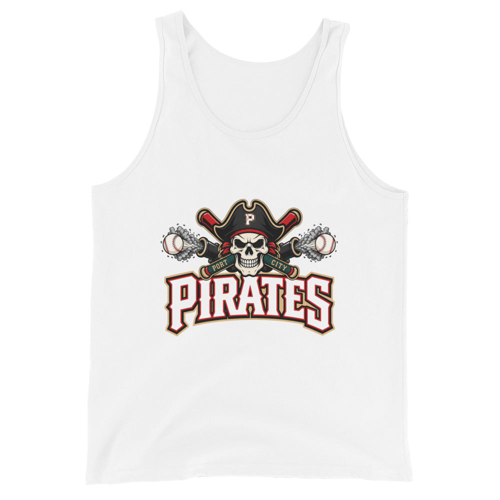 Performance | Tank Top | Port City Pirates | Cannonball Portside Logo