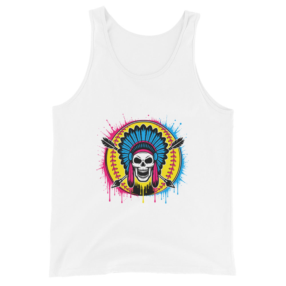 Performance | Tank Top | Savage Softball | Emblem Logo