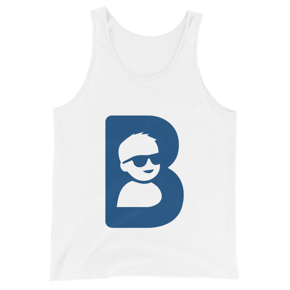 Performance | Tank Top | Brave Like Ben | Blue Maverick Logo