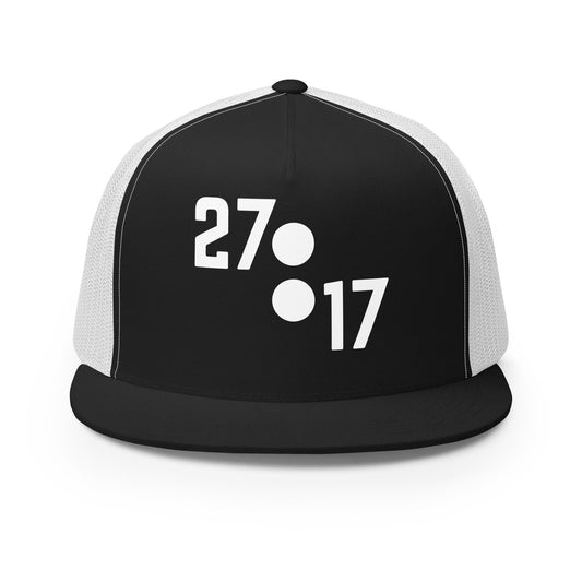 Performance | 5 Panel Trucker Cap | 27:17 | Emblem Logo
