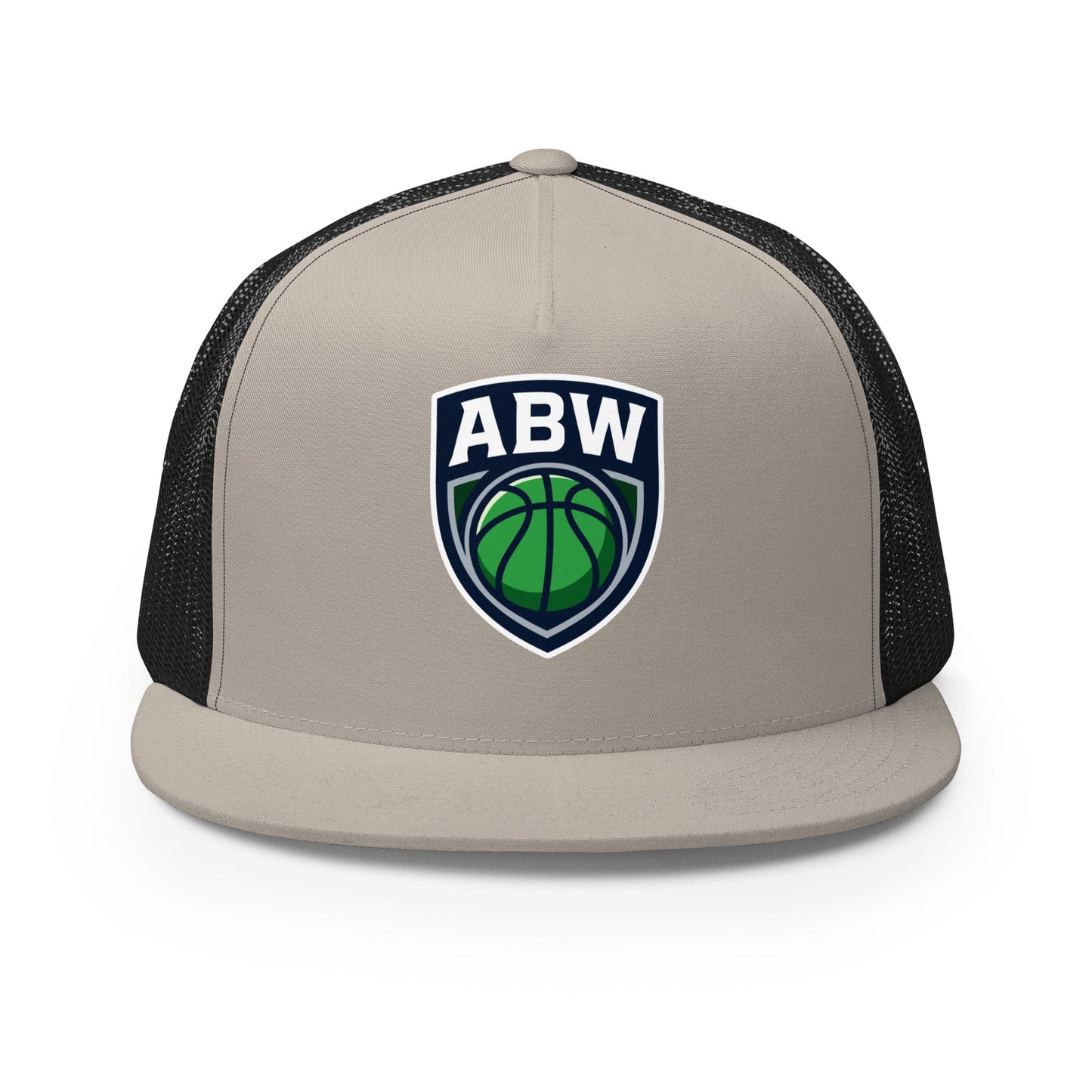 Performance | 5 Panel Trucker Cap | A Better Way Basketball Program | Shield Logo