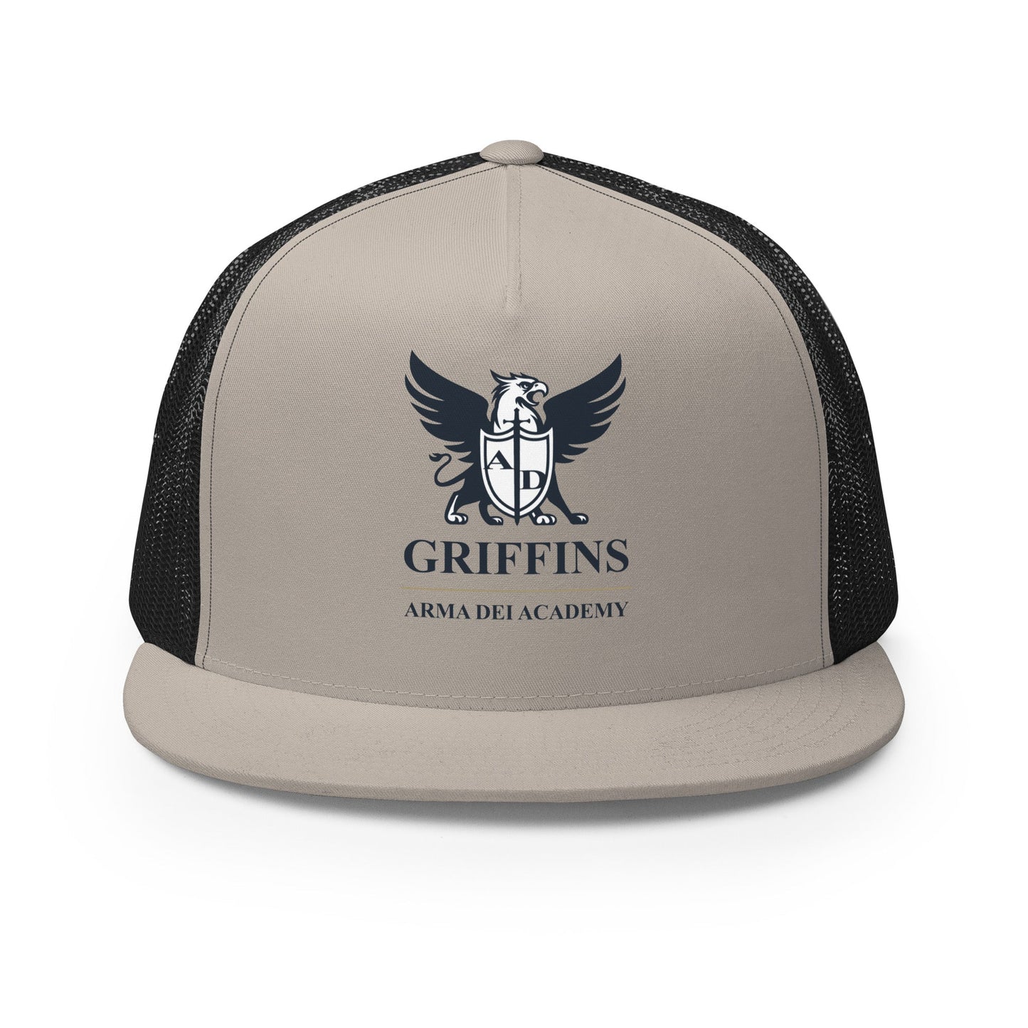 Performance | 5 Panel Trucker Cap | Arma Dei Academy | Griffins