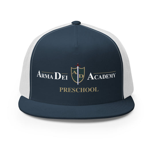 Performance | 5 Panel Trucker Cap | Arma Dei Academy Preschool