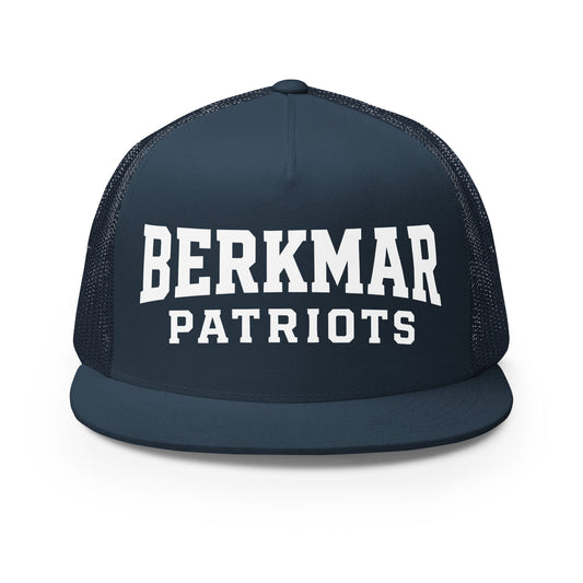 Performance | 5 Panel Trucker Cap | Berkmar High School Soccer | Shield Logo