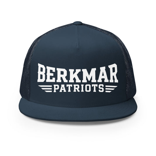 Performance | 5 Panel Trucker Cap | Berkmar High School Soccer | Vanguard Logo