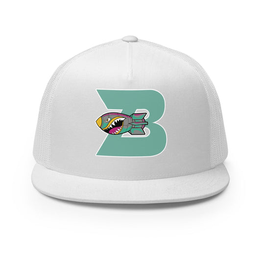 Performance | 5 Panel Trucker Cap | Buffalo Bomb Squad