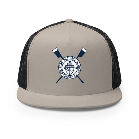 Performance | 5 Panel Trucker Cap | CBA Crew | Crest Logo
