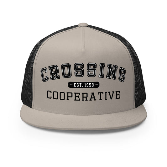 Performance | 5 Panel Trucker Cap | CCNS | Collegiate Logo