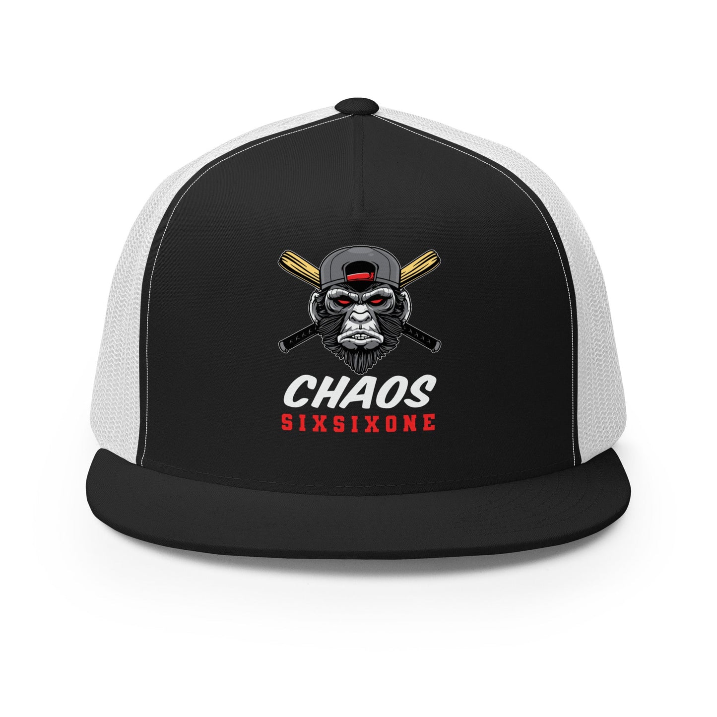 Performance | 5 Panel Trucker Cap | CHAOS 661 7u | SixSixOne Alt Logo