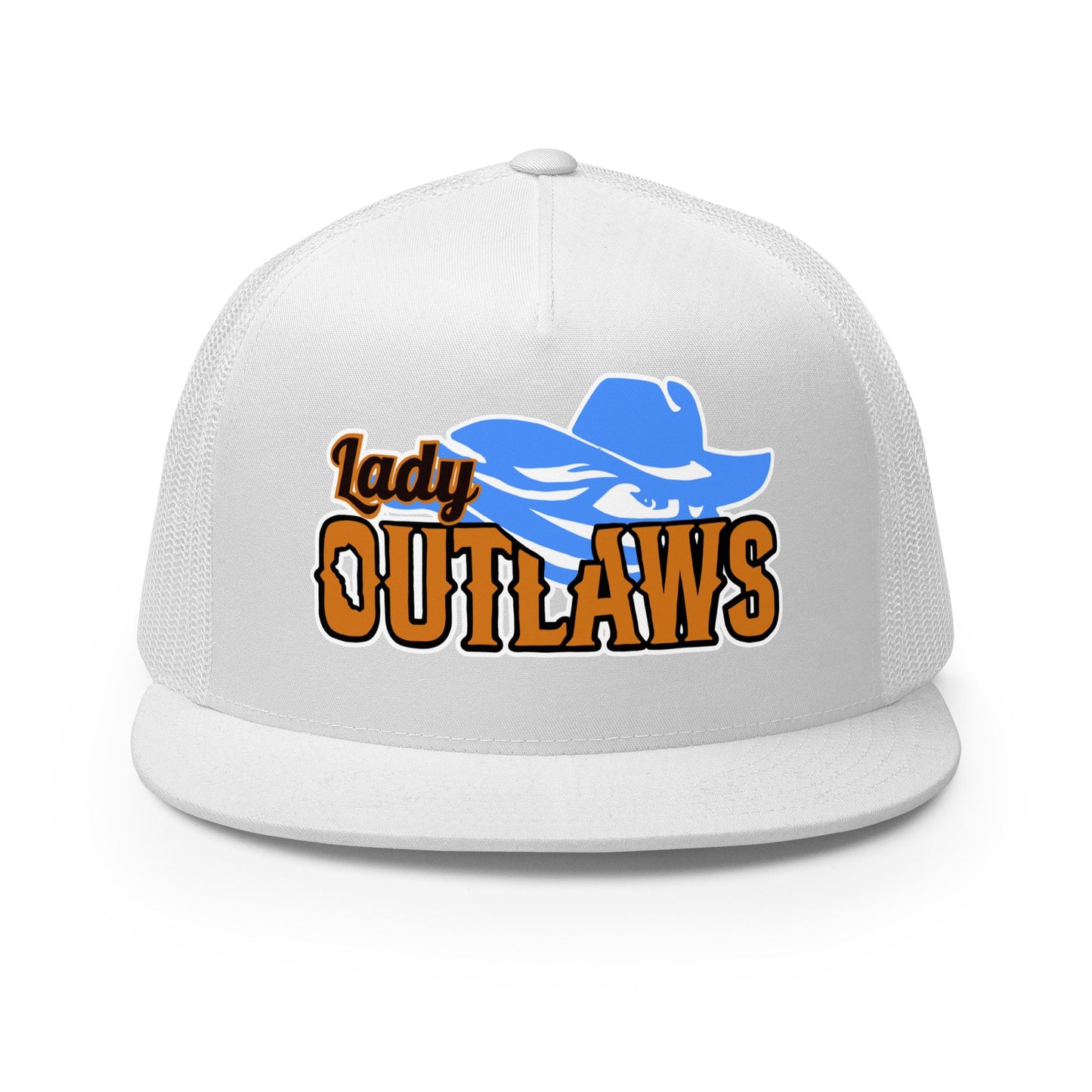 Performance | 5 Panel Trucker Cap | CKY Lady Outlaws | Script Logo