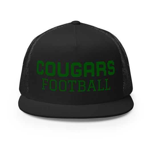 Performance | 5 Panel Trucker Cap | Colts Neck Cougars | Youth Tackle Football (AYF) | Strike Mascot Logo
