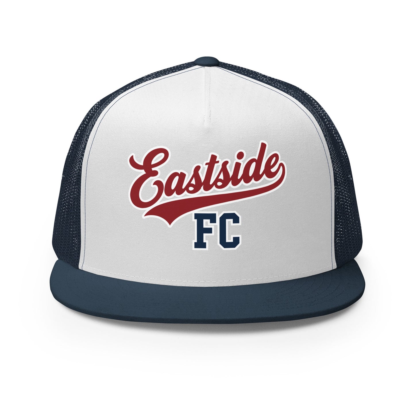 Performance | 5 Panel Trucker Cap | Eastside FC | Script Logo