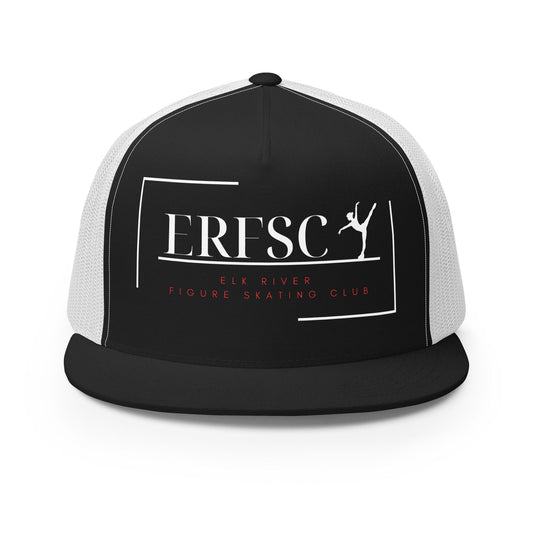 Performance | 5 Panel Trucker Cap | Elk River Figure Skating Club | Alt Logo 1