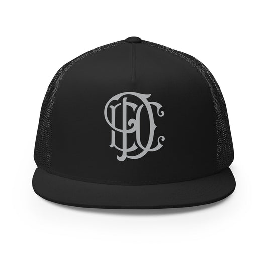 Performance | 5 Panel Trucker Cap | Esprit de Corps Dance Co., LLC | Renaissance Motif Logo
