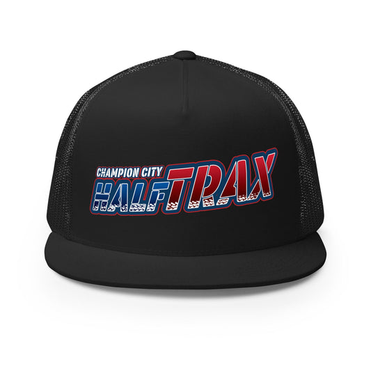 Performance | 5 Panel Trucker Cap | Half Trax Baseball | Alt Logo