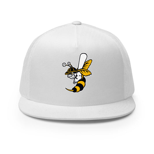 Performance | 5 Panel Trucker Cap | Joanna Hornets | Hornet Logo