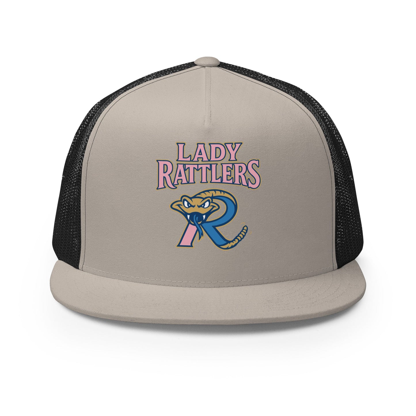 Performance | 5 Panel Trucker Cap | Lady Rattlers | Rattlers Logo