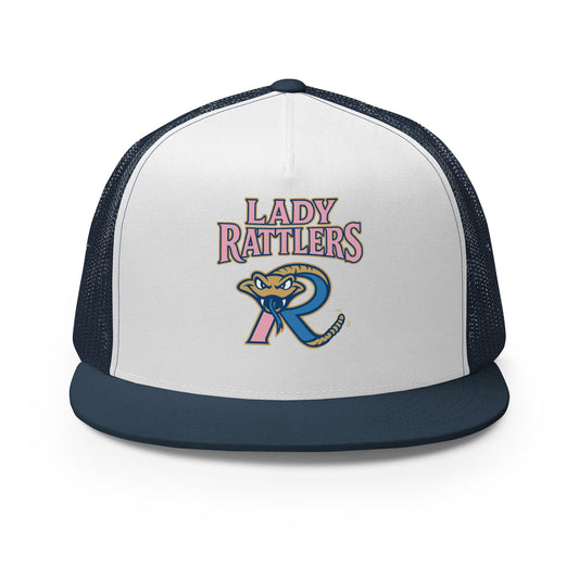 Performance | 5 Panel Trucker Cap | Lady Rattlers | Rattlers Logo