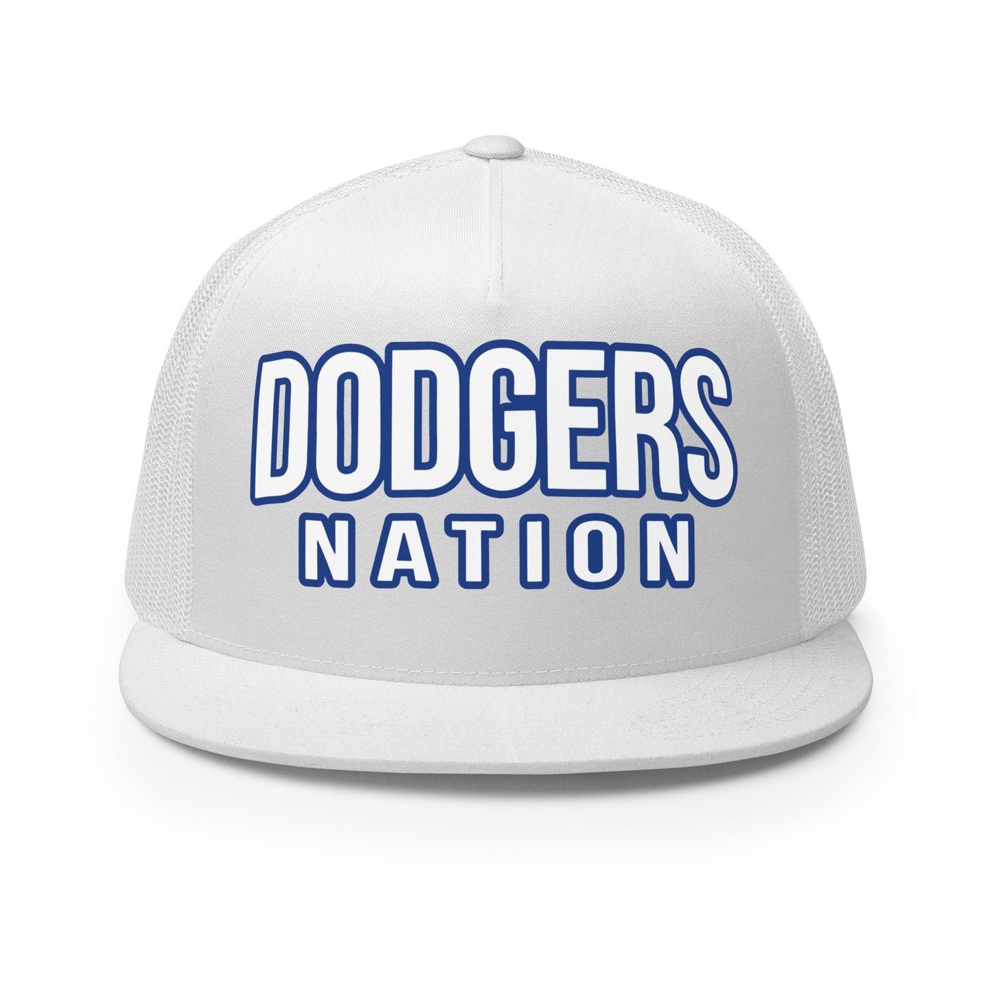 Performance | 5 Panel Trucker Cap | LI Dodgers Nation | Varsity Crest Logo