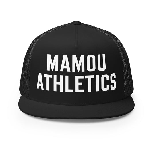 Performance | 5 Panel Trucker Cap | Mamou High School | Emblem Logo