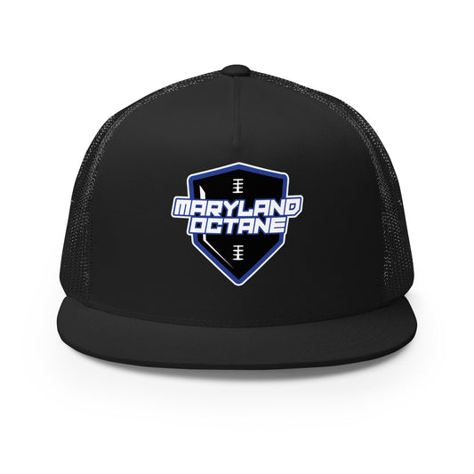 Performance | 5 Panel Trucker Cap | Maryland 97 Octane | Shield Logo